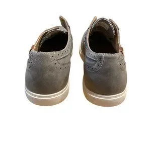 Madden M-Ranney Mens Grey Wingtip Oxford Brogue Sneakers Size 10 STEVE MADDEN Shoes RANNEY Mens Size 12 Gray Suede Oxford  main image 3
